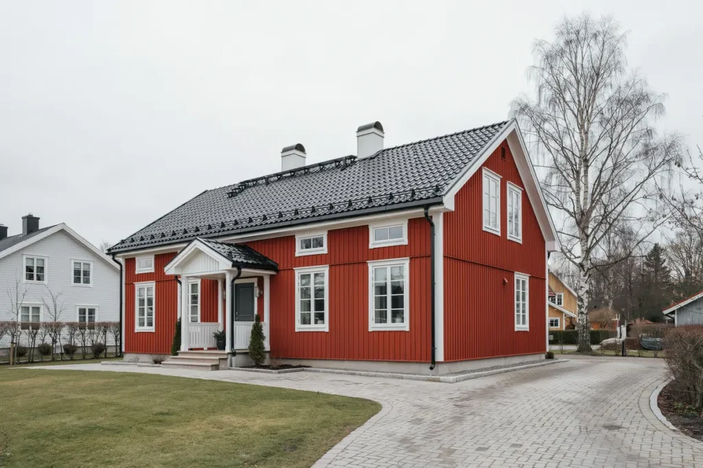 byte av r spont och underlagspapp p villa i apelviken varberg