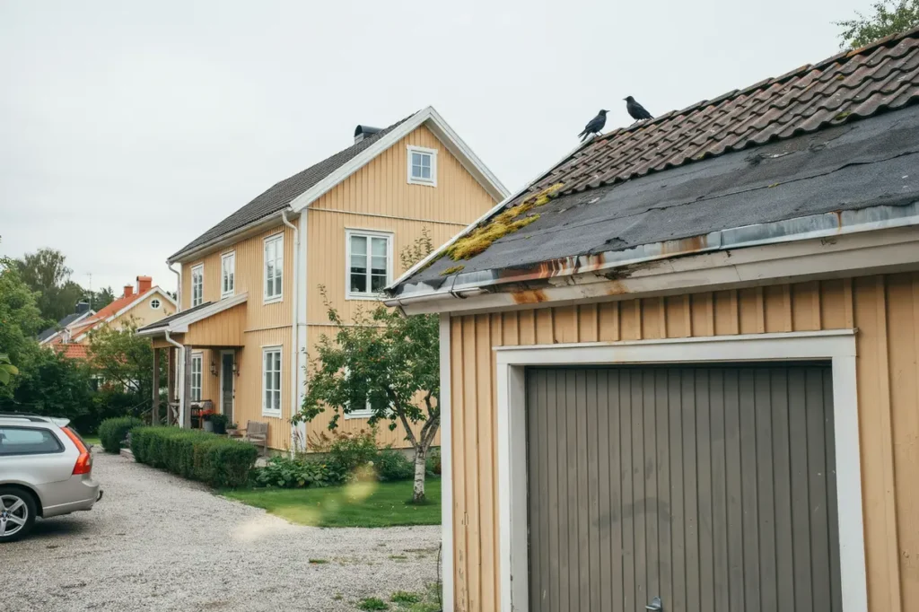 s vet du om garagetaket beh ver bytas vanliga varningssignaler och smarta val f r huset